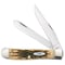 Case Cutlery Knife, Amber Bone CS Trapper 00163 - alternate 1